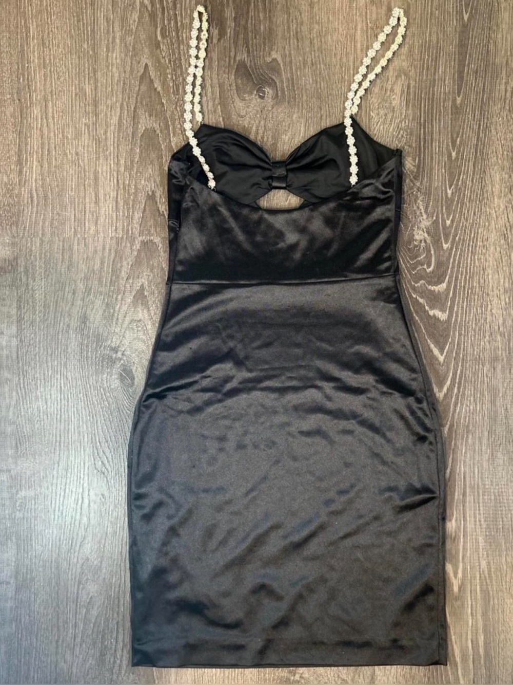 BLACK MINI DRESS - Picture 5 of 6
